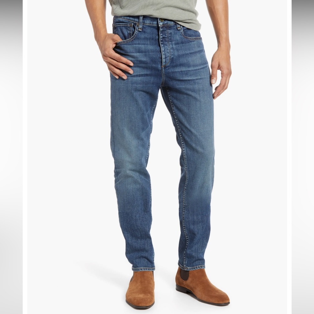 rag & bone Men's Slim Jeans - Blue